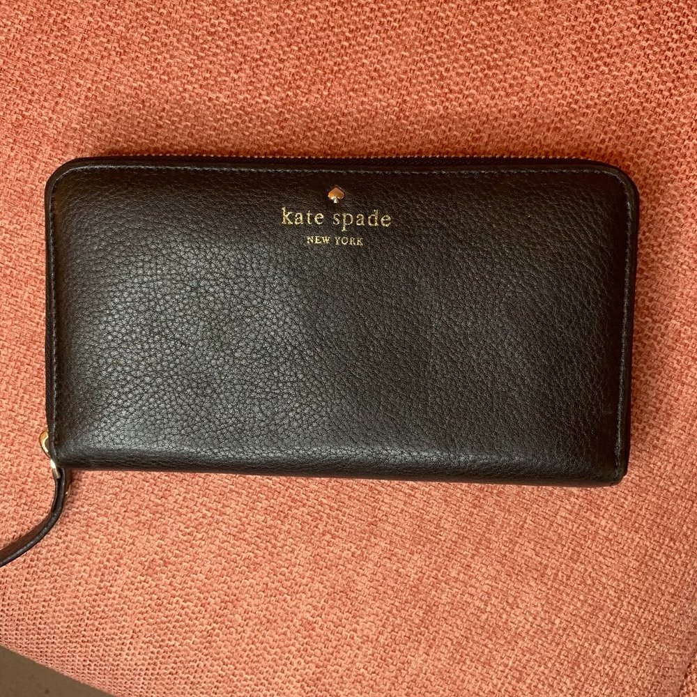 Kate Spade Roulette Zip-Around Continental Wallet